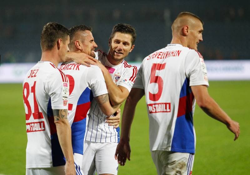 Football. T-Mobile Ekstraklasa. Ruch Chorzow - Gornik Zabrze. 04.10.2014