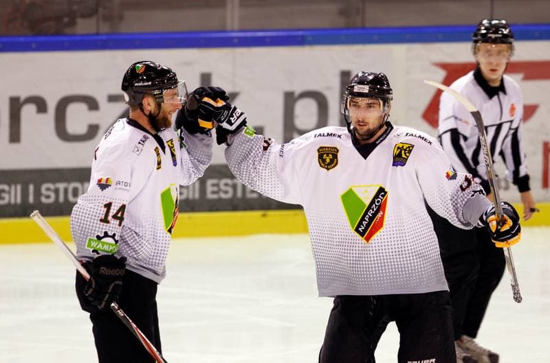 Ice Hockey. Polska Hokej Liga. Naprzod Janow - Polonia Bytom. 09.10.2014