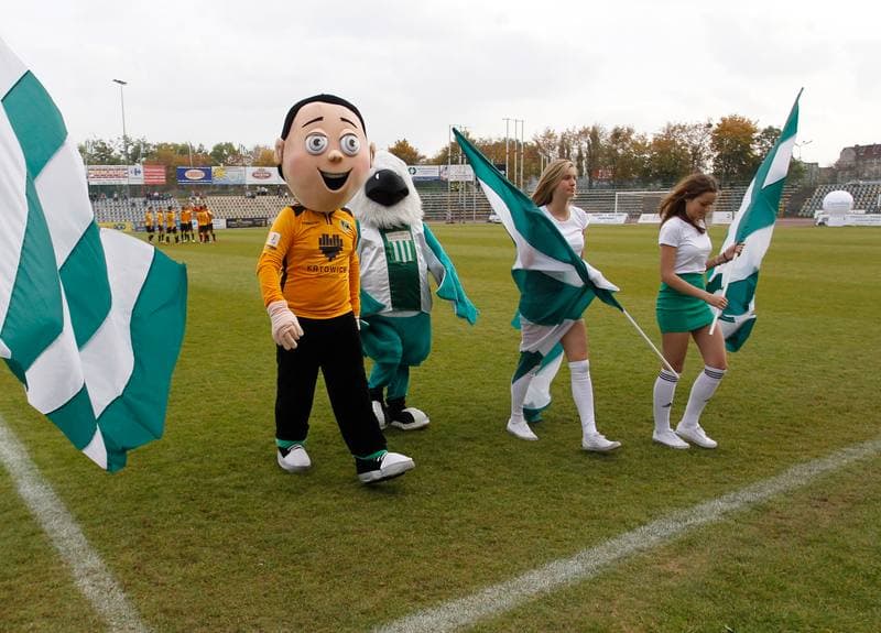 Football. I Liga. Olimpia Grudziadz - GKS Katowice. 11.10.2014