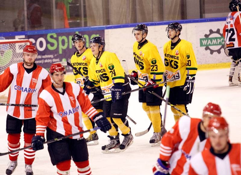 Ice Hockey. Polska Hokej Liga. HC GKS Katowice - Cracovia Krakow. 19.10.2014
