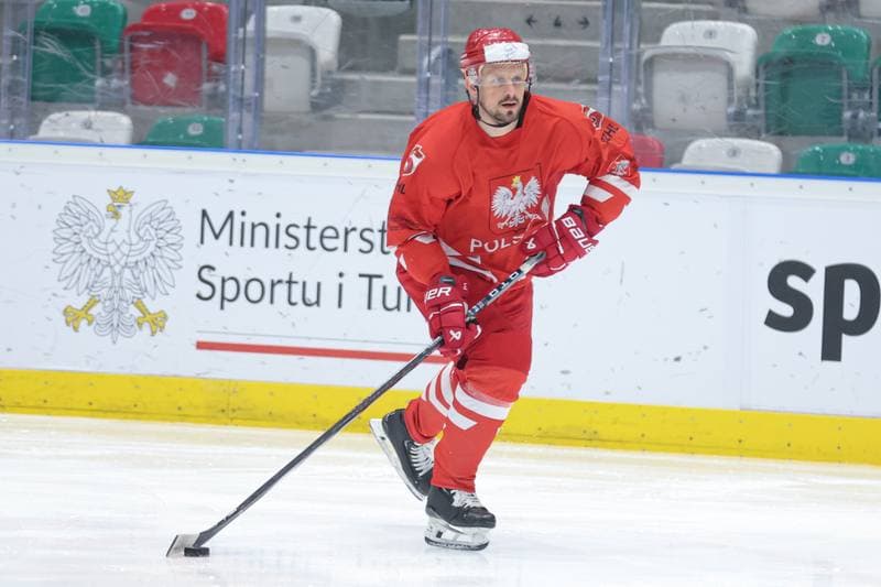 Ice Hockey. Poland national team. Training. 06.05.2024