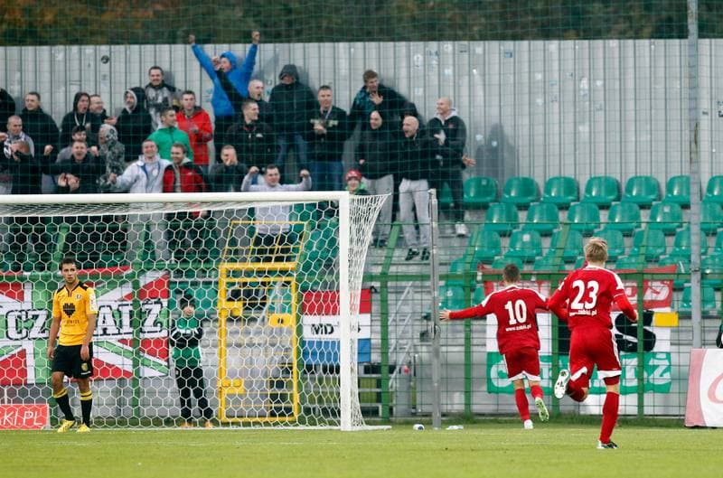 Football. I Liga. GKS Katowice - Dolcan Zabki. 25.10.2014
