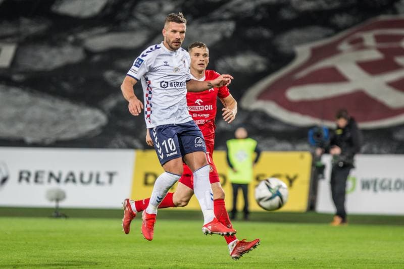Football. PKO BP Ekstraklasa. Gornik Zabrze - Wisla Krakow. 16.10.2021