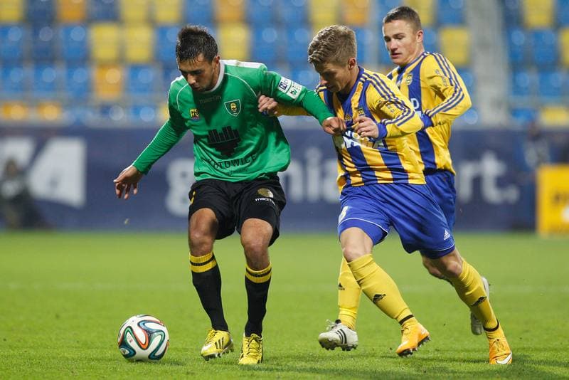 Football. I Liga. Arka Gdynia - GKS Katowice. 16.11.2014