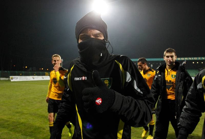 Football. I Liga. GKS Katowice - Miedz Legnica. 29.11.2014