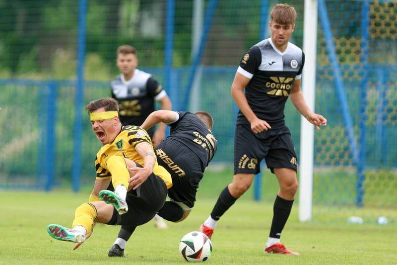 Football. Sparing. GKS Katowice - Hutnik Krakow. 30.06.2024