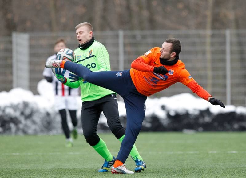 Football. Friendly Match. Termalica Bruk Bet Nieciecza - Odra Opole. 30.01.2015