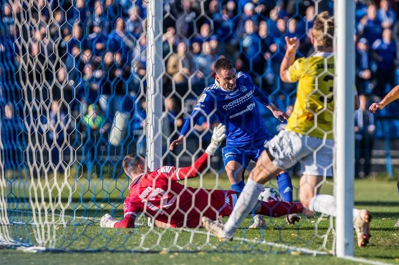Football. eWinner II liga. Ruch Chorzow - Olimpia Elblag. 30.10.2021