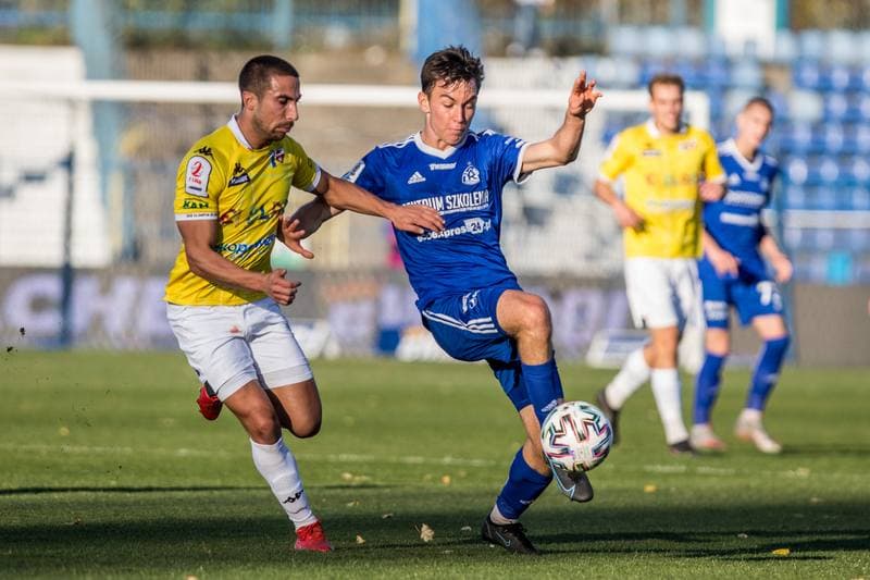 Football. eWinner II liga. Ruch Chorzow - Olimpia Elblag. 30.10.2021