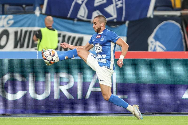 Football. Betclic I liga. Ruch Chorzow - Gornik Leczna. 31.08.2024