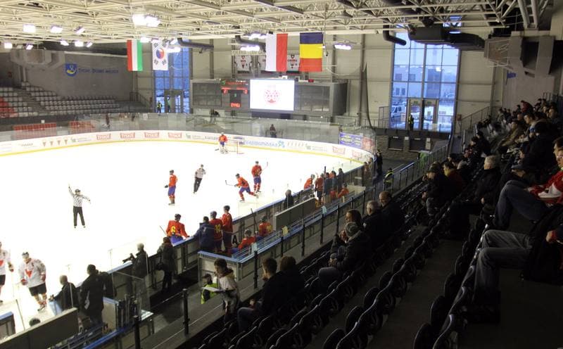 Ice Hockey. Poland national team. Press Conference. 07.02.2013