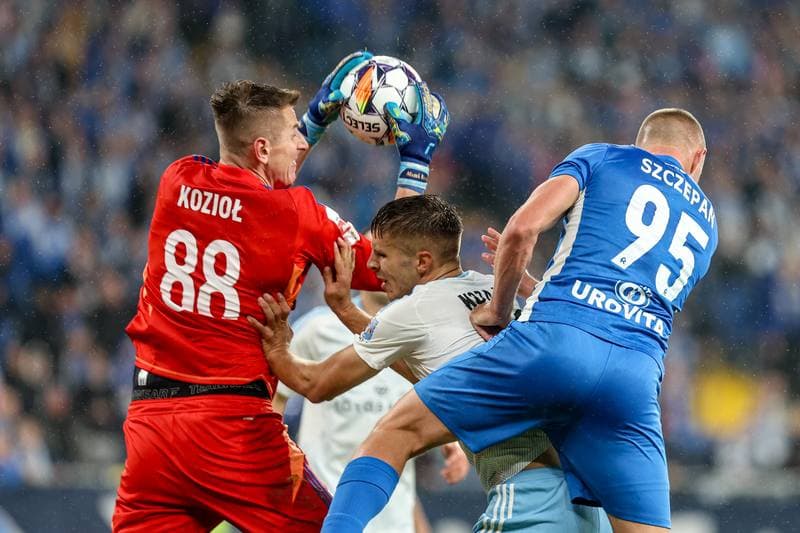 Football. Betclic I Liga. Ruch Chorzow - Kotwica Kolobrzeg. 04.10.2024