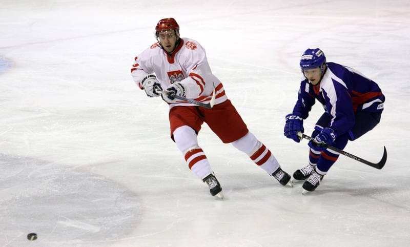 Ice Hockey. Poland national team. Press Conference. 07.02.2013
