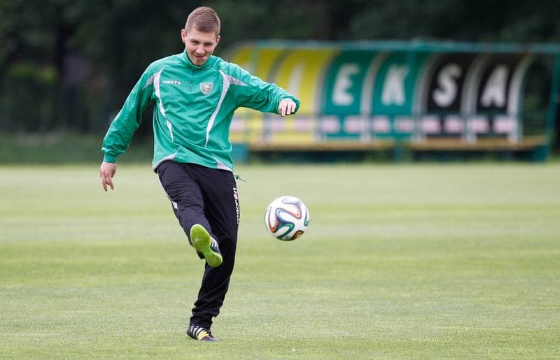 Football. GKS Katowice. Training. 07.08.2014