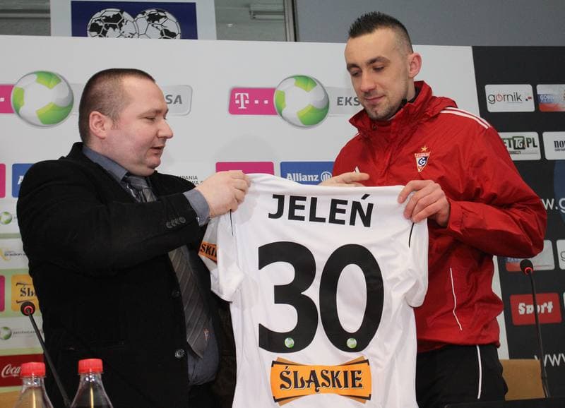 Football. Gornik Zabrze. Press Conference. 28.02.2013