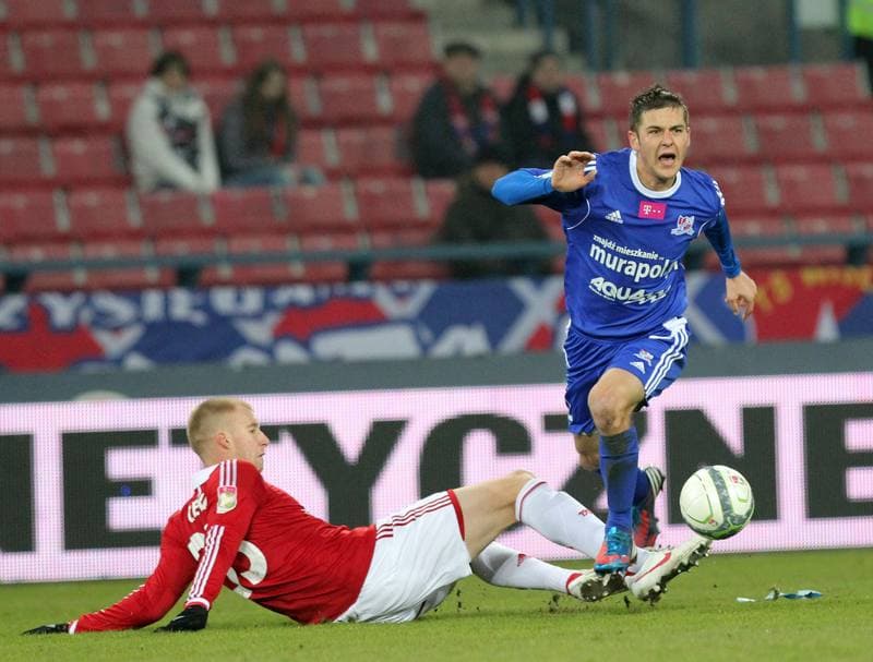 Football. T-Mobile Ekstraklasa. Wisla Krakow - Podbeskidzie Bielsko-Biala. 04.03.2013