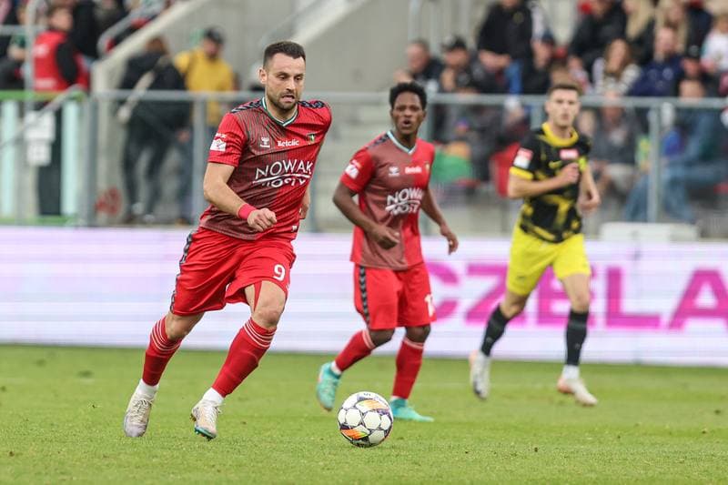 Football. Betclic II liga. Zaglebie Sosnowiec - Wieczysta Krakow. 26.10.2024