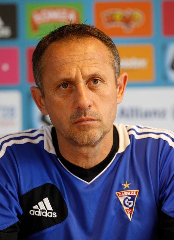 Football. Gornik Zabrze. Press Conference. 06.08.2015