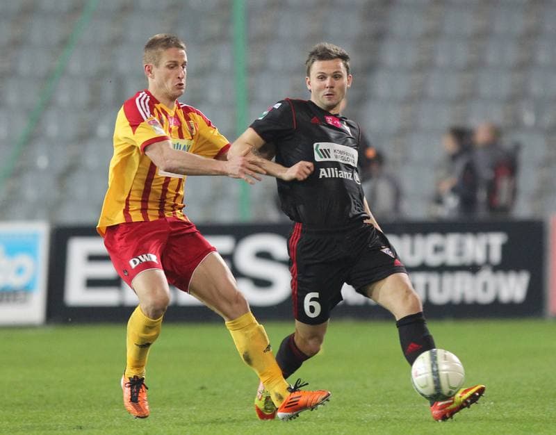 Football. T-Mobile Ekstraklasa. Korona Kielce - Gornik Zabrze. 19.04.2013