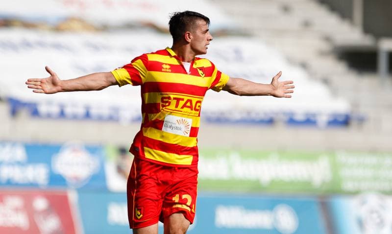 Football. T-Mobile Ekstraklasa. Gornik Zabrze - Jagiellonia Bialystok. 08.08.2014