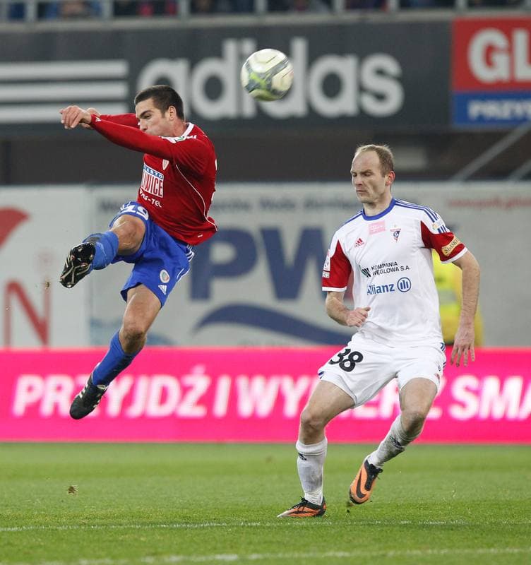 Football. PKO BP Ekstraklasa. Piast Gliwice - Gornik Zabrze. 31.07.2015