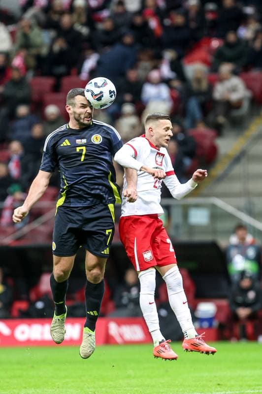 Football. UEFA Nations League. Poland - Scotland. 18.11.2024