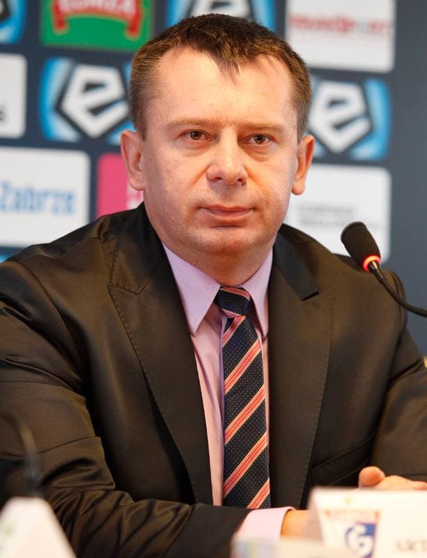 Football. Gornik Zabrze. Press Conference. 06.08.2015