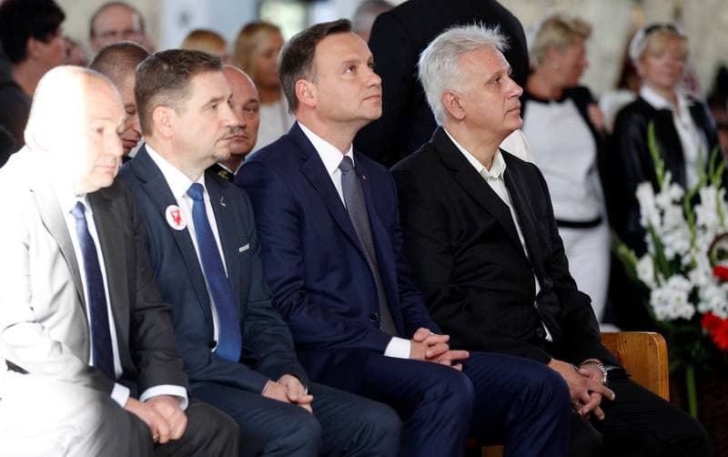 Celebration of the 35th Anniversary of the Jastrzebie Agreement. Jastrzebie-Zdroj. 03.09.2015