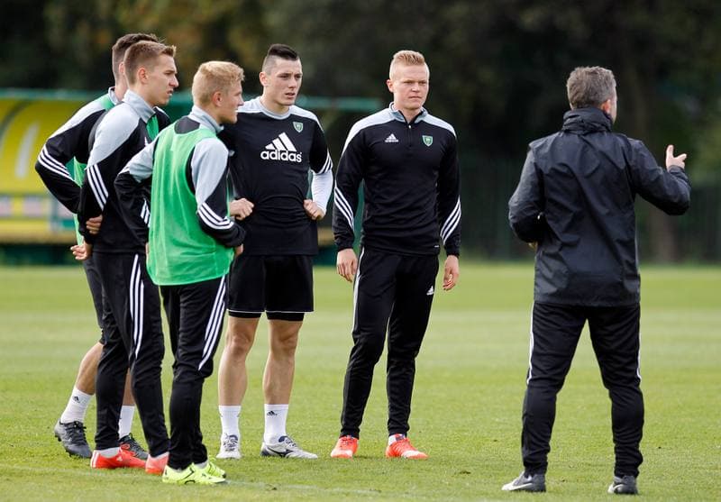 Football. GKS Katowice. Training. 07.08.2014