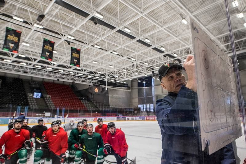 Ice Hockey. GKS Tychy. Training. 05.01.2022