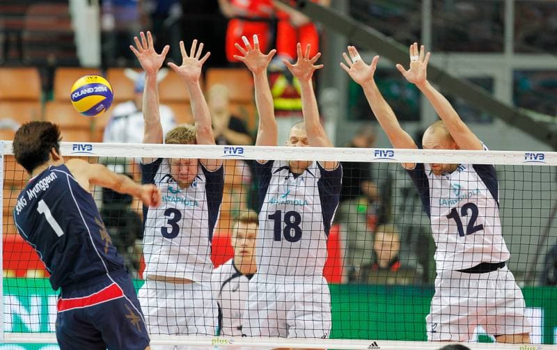Volleyball. FIVB Men's World Championship. Finland - Korea. 03.09.2014