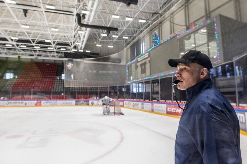 Ice Hockey. GKS Tychy. Training. 05.01.2022