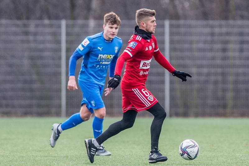 Football. Sparing. Piast Gliwice - LKS Goczalkowice Zdroj. 15.01.2022