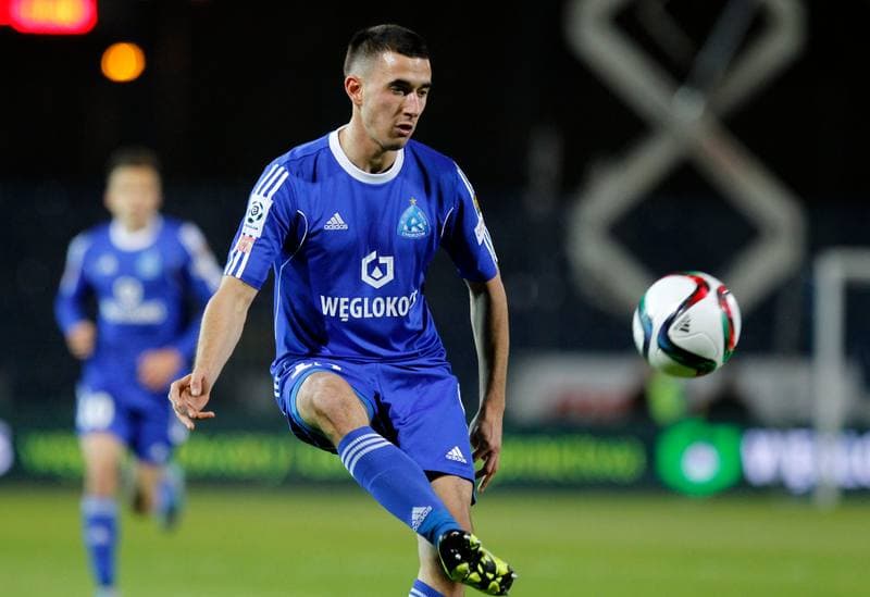 Football. T-Mobile Ekstraklasa. Ruch Chorzow - Slask Wroclaw. 21.11.2014