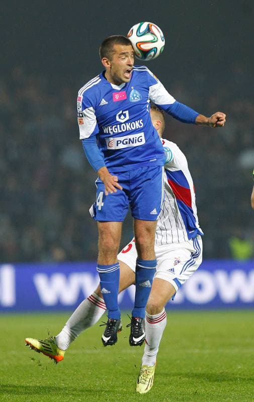 Football. T-Mobile Ekstraklasa. Ruch Chorzow - Gornik Zabrze. 04.10.2014