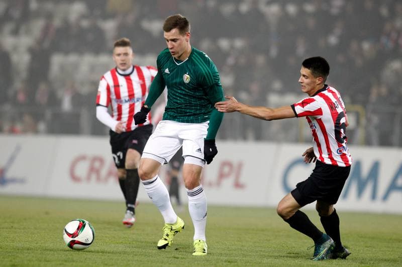 Football. T-Mobile Ekstraklasa. Cracovia Krakow - Slask Wroclaw. 02.03.2014