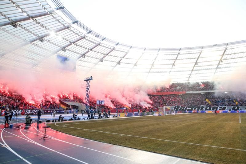 Football. Betclic I Liga. Ruch Chorzow - Wisla Krakow. 22.02.2025