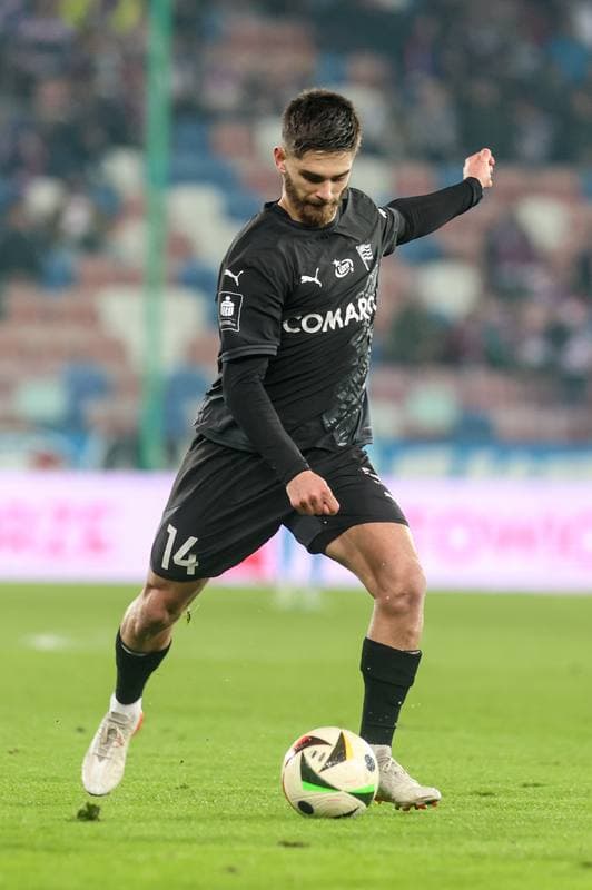 Football. PKO BP Ekstraklasa. Gornik Zabrze - Cracovia Krakow. 28.02.2025