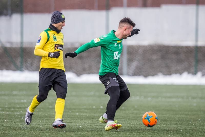 Football. Sparing. GKS Katowice - GKS Jastrzebie. 22.01.2022
