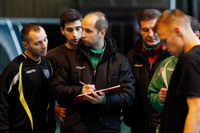 Football. GKS Katowice. Training. 07.08.2014