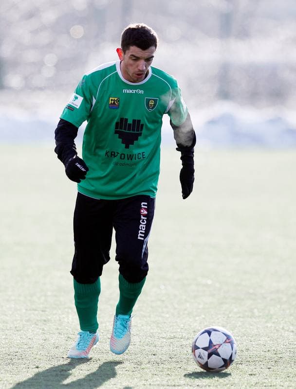 Football. Friendly Match. GKS Katowice - MKS Kluczbork. 31.01.2015