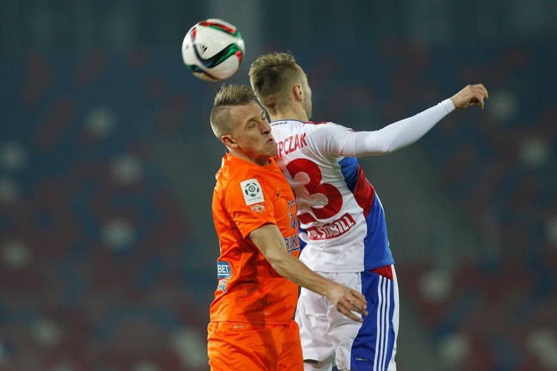 Football. PKO BP Ekstraklasa. Gornik Zabrze - Termalica Bruk Bet Nieciecza. 12.12.2015