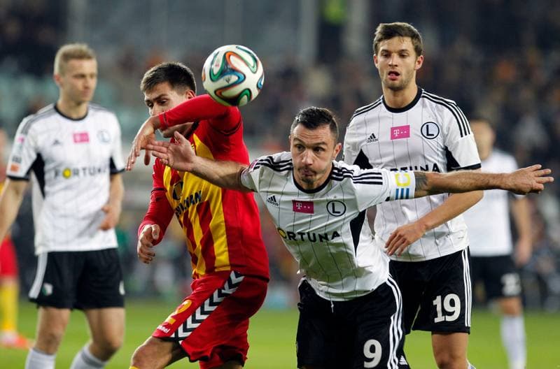 Football. T-Mobile Ekstraklasa. Korona Kielce - Legia Warsaw. 22.02.2015