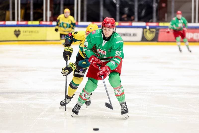 Ice Hockey. Tauron Hokej Liga. GKS Katowice - ECB Zaglebie Sosnowiec. 03.10.2025