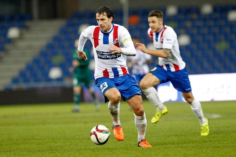 Football. PKO BP Ekstraklasa. Podbeskidzie Bielsko Biala - Slask Wroclaw. 21.12.2015