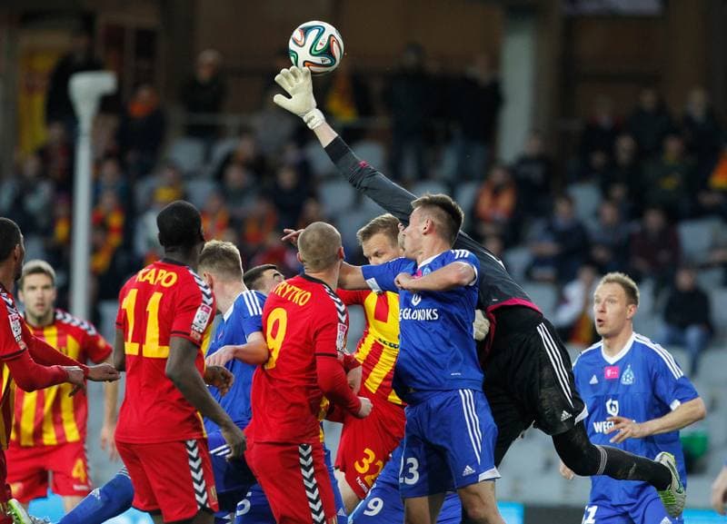 Football. T-Mobile Ekstraklasa. Korona Kielce - Ruch Chorzow. 17.04.2015