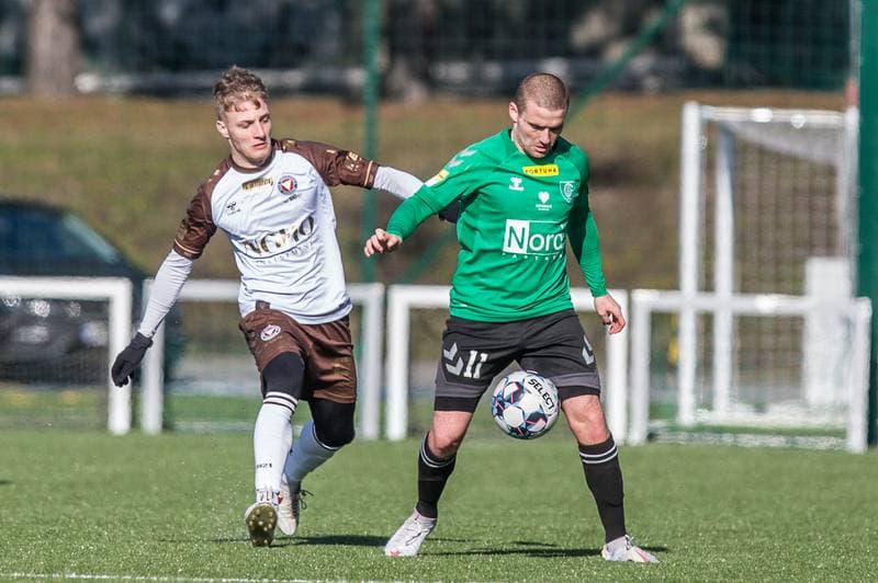 Football. Sparing. GKS Katowice - Garbarnia Krakow. 12.02.2022