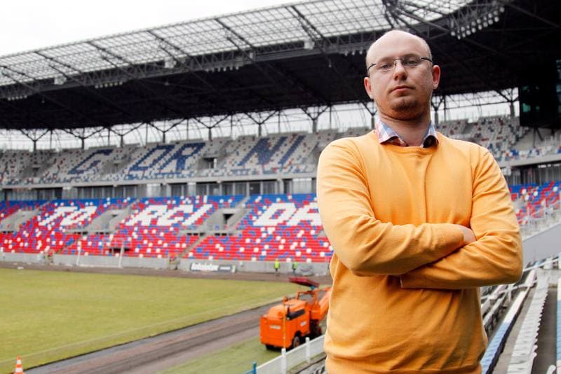 Football. Gornik Zabrze. Press Conference. 01.02.2016
