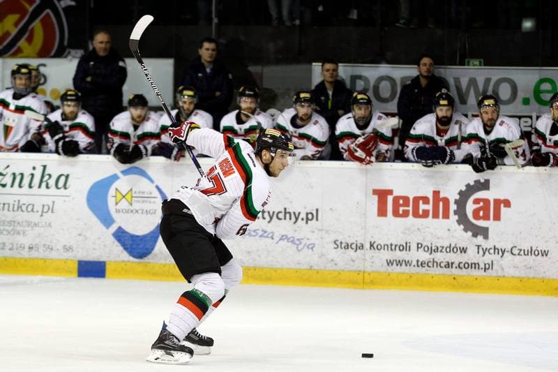 Ice Hockey. Polish Hockey League. GKS Tychy - Comarch Cracovia. 18.03.2016