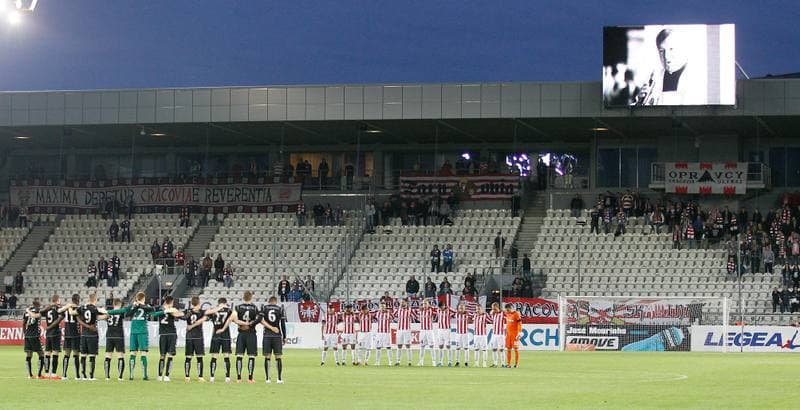 Football. T-Mobile Ekstraklasa. Cracovia Krakow - Korona Kielce. 22.05.2015